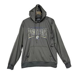 Pitt Panthers Sweatshirt Mens Medium Grey Hoodie Embroidered Pittsburgh CI Sport